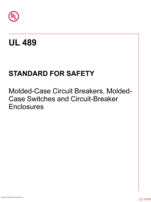 UL 489 PDF UL 489 PDF
